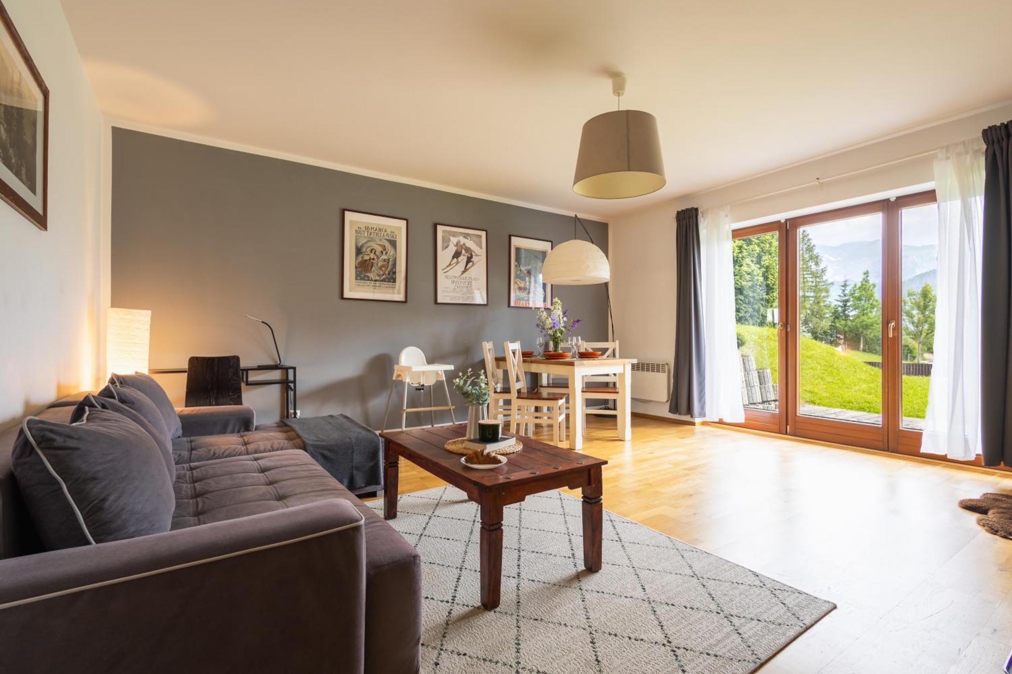 Apartament Poludniowy Z Widokiem- Sauna, Jacuzzi, Kominek Kościelisko Εξωτερικό φωτογραφία