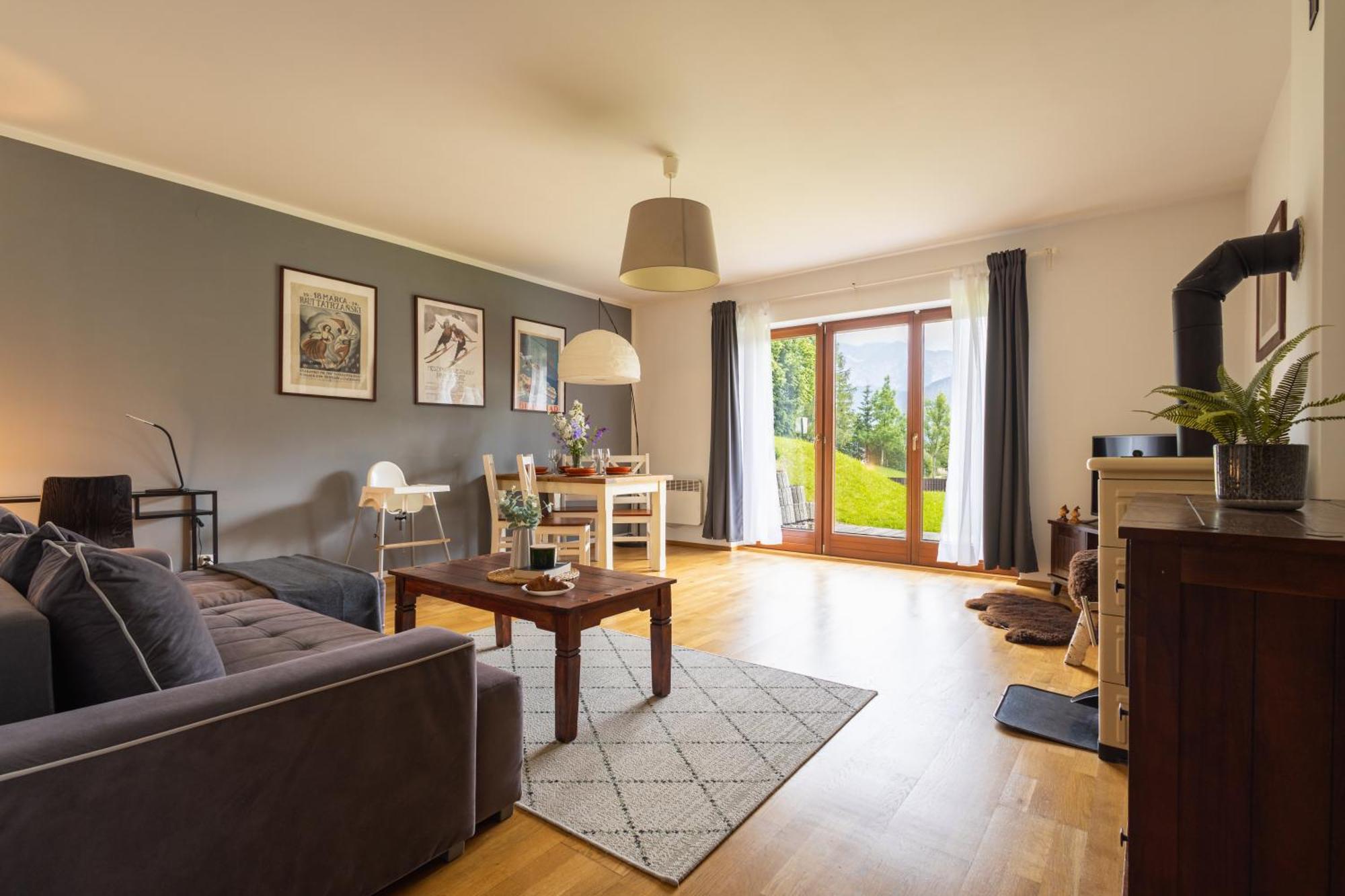 Apartament Poludniowy Z Widokiem- Sauna, Jacuzzi, Kominek Kościelisko Εξωτερικό φωτογραφία